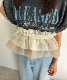 WEGO | WEGO/【24年春夏新作】マルチWAY付けフリル(付け襟)