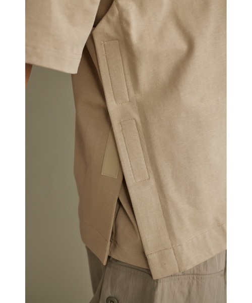 STYLEMIXER（スタイルミキサー）の「ヘビー天竺サイドスリットベスト（ベスト・メンズ・ベージュ/グレー・FREE）」の22枚目の写真