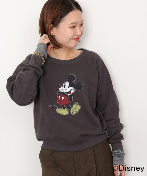 +81BRANCA 81ブランカ Mickey sweat 81BRANCA/ハチイチブランカ 】ミッキースウェット(スウェット