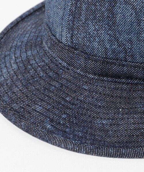 【セール】デニム ディスチャージ プリント ミリタリー ハット(ハット)|BEAMS PLUS(ビームスプラス) 【セール】デニム ディスチャージ プリント ミリタリー ハット(ハット)|BEAMS PLUS(ビームスプラス)