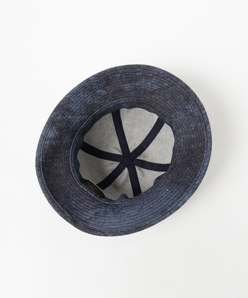 【セール】デニム ディスチャージ プリント ミリタリー ハット(ハット)|BEAMS PLUS(ビームスプラス) 【セール】デニム ディスチャージ プリント ミリタリー ハット(ハット)|BEAMS PLUS(ビームスプラス)