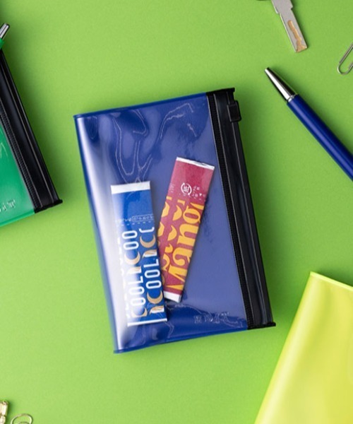 EDiT（エディット）の「EDiT 手帳用紙を使った小さな方眼ノート・B7変型・PVCカバー付き（手帳/メモ帳・レディース・ホワイト/ブラック/ベージュ/パープル/レッド/ピンク/イエロー/グリーン/ロイヤルブルー/クリア・FREE）」の6枚目の写真