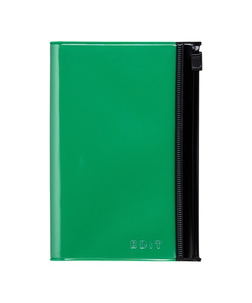 EDiT（エディット）の「EDiT 手帳用紙を使った小さな方眼ノート・B7変型・PVCカバー付き（手帳/メモ帳・レディース・ホワイト/ブラック/ベージュ/パープル/レッド/ピンク/イエロー/グリーン/ロイヤルブルー/クリア・FREE）」の5枚目の写真