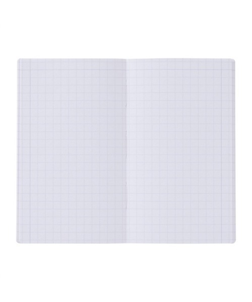 EDiT（エディット）の「EDiT 手帳用紙を使った小さな方眼ノート・B7変型・PVCカバー付き（手帳/メモ帳・レディース・ホワイト/ブラック/ベージュ/パープル/レッド/ピンク/イエロー/グリーン/ロイヤルブルー/クリア・FREE）」の12枚目の写真