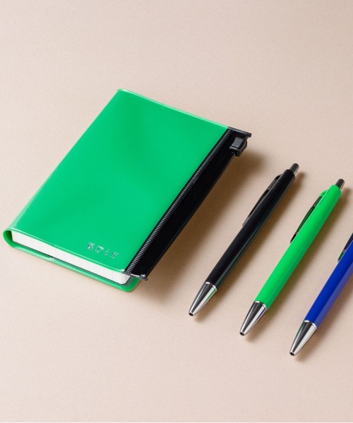 EDiT（エディット）の「EDiT 手帳用紙を使った小さな方眼ノート・B7変型・PVCカバー付き（手帳/メモ帳・レディース・ホワイト/ブラック/ベージュ/パープル/レッド/ピンク/イエロー/グリーン/ロイヤルブルー/クリア・FREE）」の17枚目の写真