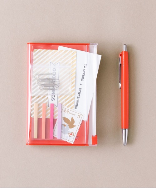 EDiT（エディット）の「EDiT 手帳用紙を使った小さな方眼ノート・B7変型・PVCカバー付き（手帳/メモ帳・レディース・ホワイト/ブラック/ベージュ/パープル/レッド/ピンク/イエロー/グリーン/ロイヤルブルー/クリア・FREE）」の16枚目の写真