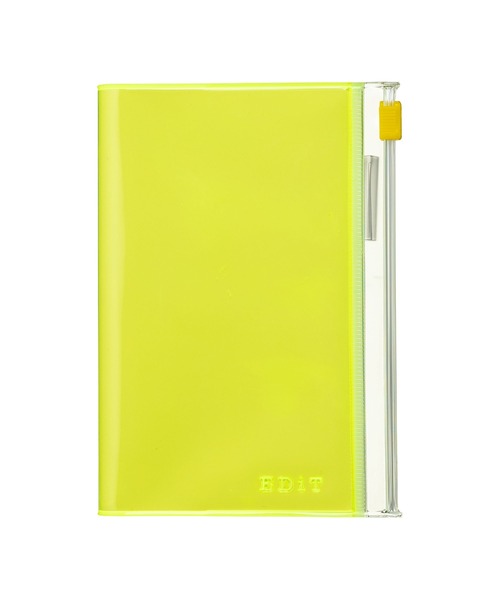EDiT（エディット）の「EDiT 手帳用紙を使った小さな方眼ノート・B7変型・PVCカバー付き（手帳/メモ帳・レディース・ホワイト/ブラック/ベージュ/パープル/レッド/ピンク/イエロー/グリーン/ロイヤルブルー/クリア・FREE）」の11枚目の写真