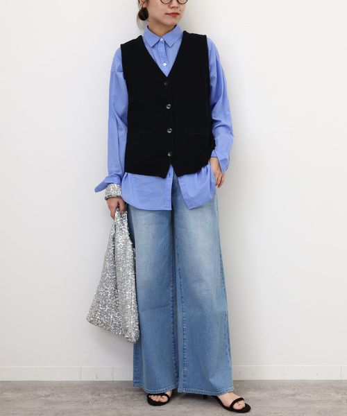 JOURNAL STANDARD relume(ジャーナルスタンダード レリューム)の「畔コンパクトベスト(ベスト・レディース・ブラック/ライトグレー・FREE)」の21枚目の写真