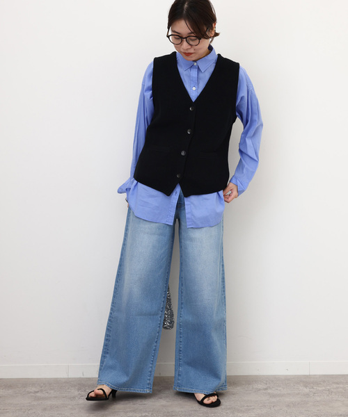 JOURNAL STANDARD relume(ジャーナルスタンダード レリューム)の「畔コンパクトベスト(ベスト・レディース・ブラック/ライトグレー・FREE)」の22枚目の写真