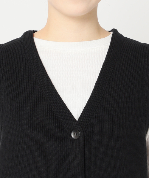 JOURNAL STANDARD relume(ジャーナルスタンダード レリューム)の「畔コンパクトベスト(ベスト・レディース・ブラック/ライトグレー・FREE)」の12枚目の写真