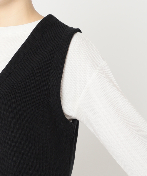 JOURNAL STANDARD relume(ジャーナルスタンダード レリューム)の「畔コンパクトベスト(ベスト・レディース・ブラック/ライトグレー・FREE)」の14枚目の写真