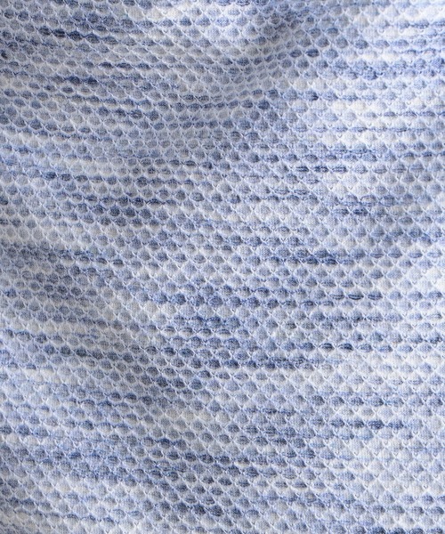 HIDEAWAYS NICOLE（ハイダウェイニコル）の「ハニカムジャガードジャケット（カーディガン/ボレロ・メンズ・ブラック×ホワイト/ブラック×グレー/ピンク/ライトグレー/ブルー・MEDIUM/LARGE/X-LARGE/XX-LARGE）」の18枚目の写真