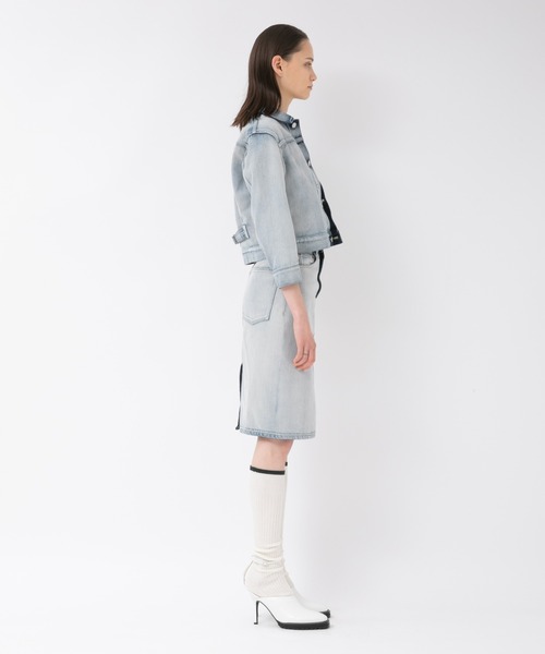 beautiful people(ビューティフルピープル)の「selvedge denim kids blouson(デニムジャケット・レディース・ケミカルウォッシュ・MEDIUM/SMALL/X-SMALL)」の3枚目の写真
