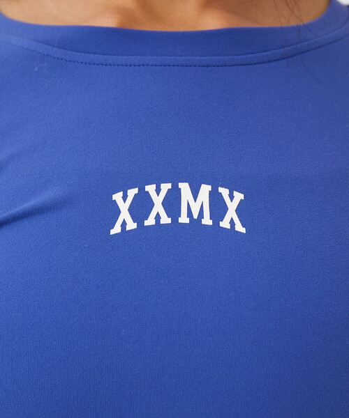 XEXYMIX（ゼクシィミックス）の「【XEXYMIX】コットンライク指穴付き長袖Tシャツ（Tシャツ/カットソー・レディース・ホワイト/ブラック/ブルー・M/L）」の14枚目の写真