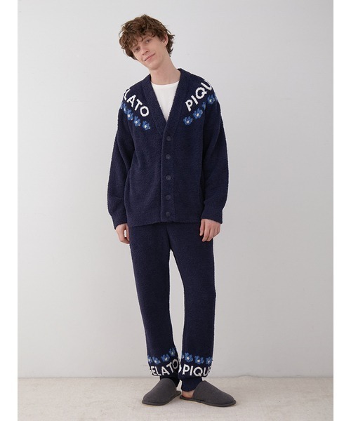 gelato pique（ジェラートピケ）の「【HOMME】ベビモコフラワー