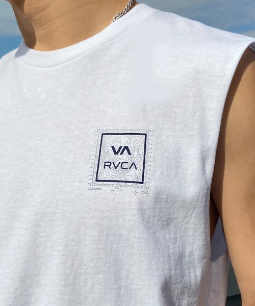 ZOZOTOWN限定】RVCA/ルーカ マッスルタンク カットオフスリーブ