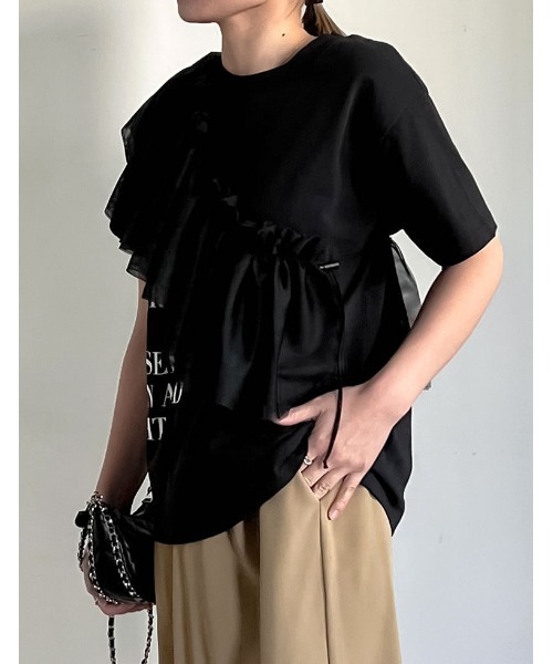 [2024SSCOLLECTION]マルチウェイチュールフリルカラー