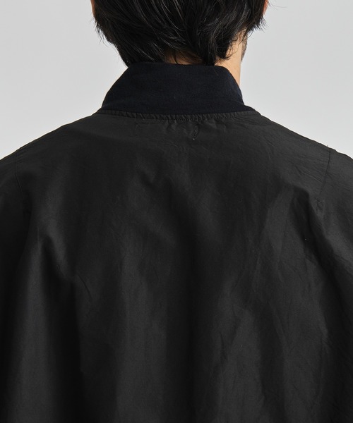 marka（マーカ）の「【MARKA/マーカ】BOMBER JACKET/ボンバージャケット（MA-1・メンズ・ブラック・2/3）」の16枚目の写真