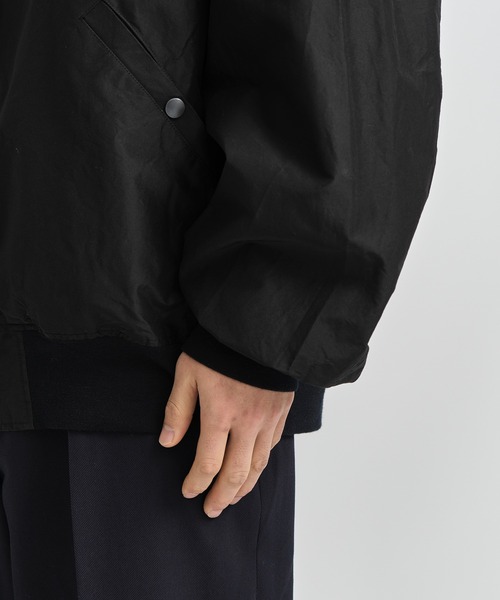 marka（マーカ）の「【MARKA/マーカ】BOMBER JACKET/ボンバージャケット（MA-1・メンズ・ブラック・2/3）」の8枚目の写真