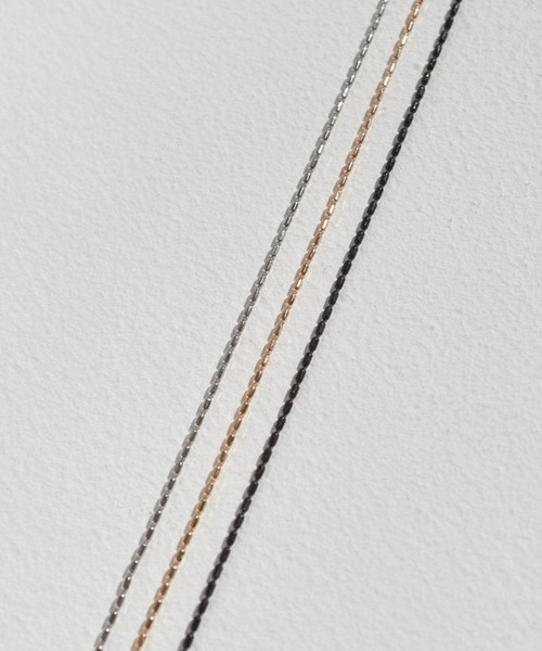 GOLDY（ゴールディ）の「【GOLDY】リボンモチーフ　ネックレス　3240101※（ネックレス・レディース・ブラック/シルバー/ゴールド・FREE）」の10枚目の写真