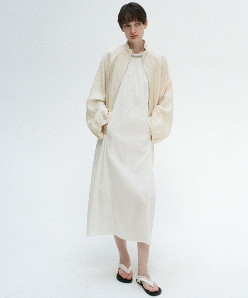 tageechita（タジチタ）の「【tageechita】リブ編みホルターネックワンピース（ワンピース・レディース・アイボリー・L/M/S）」の15枚目の写真