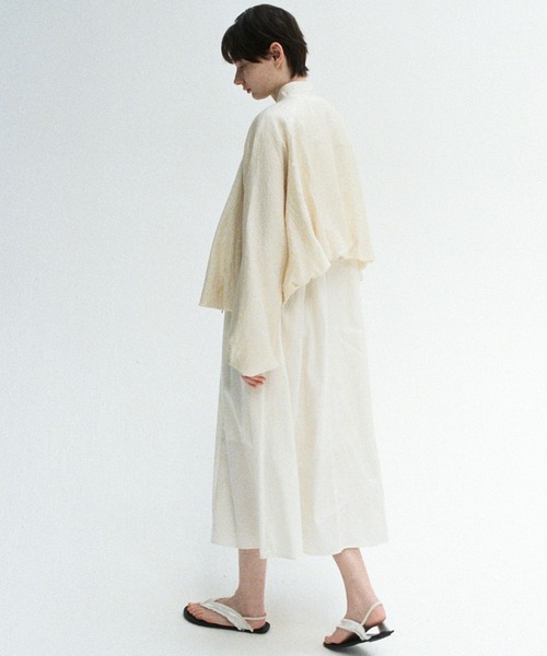 tageechita（タジチタ）の「【tageechita】リブ編みホルターネックワンピース（ワンピース・レディース・アイボリー・L/M/S）」の20枚目の写真