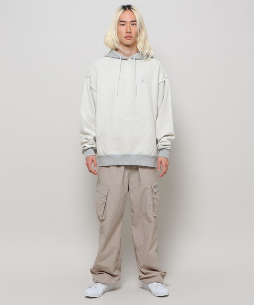 セール】【UNISEX】ALAND／リバースステッチフーディー 2997322