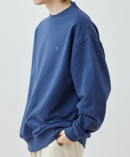 POLO BCS（ポロ ビーシーエス）の「【POLO BCS別注】j.n.r.d/バックプリントスウェット（スウェット・メンズ・ホワイト/ネイビー・M/L/LL）」の7枚目の写真