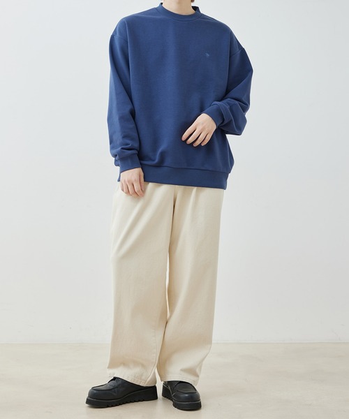 POLO BCS（ポロ ビーシーエス）の「【POLO BCS別注】j.n.r.d/バックプリントスウェット（スウェット・メンズ・ホワイト/ネイビー・M/L/LL）」の10枚目の写真