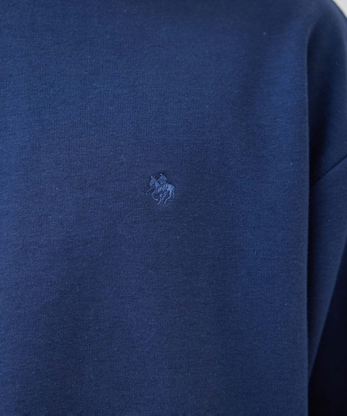 POLO BCS（ポロ ビーシーエス）の「【POLO BCS別注】j.n.r.d/バックプリントスウェット（スウェット・メンズ・ホワイト/ネイビー・M/L/LL）」の15枚目の写真