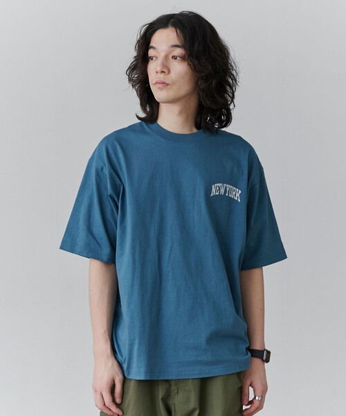 SMITH'S（スミス）の「SMITH’S（スミス）別注ロゴプリントTシャツ（Tシャツ/カットソー・メンズ・ホワイト/ダークグレー/ロイヤルブルー・S/M/L/XL）」の18枚目の写真