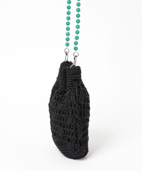 niko and...(ニコアンド)の「オリジナル巾着チェンジショルダーバッグ(ショルダーバッグ・レディース・ブラック/ホワイト系/イエロー・0)」の5枚目の写真