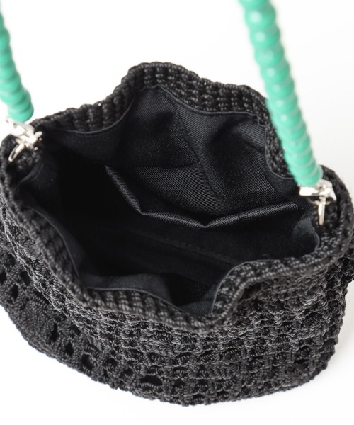 niko and...(ニコアンド)の「オリジナル巾着チェンジショルダーバッグ(ショルダーバッグ・レディース・ブラック/ホワイト系/イエロー・0)」の17枚目の写真