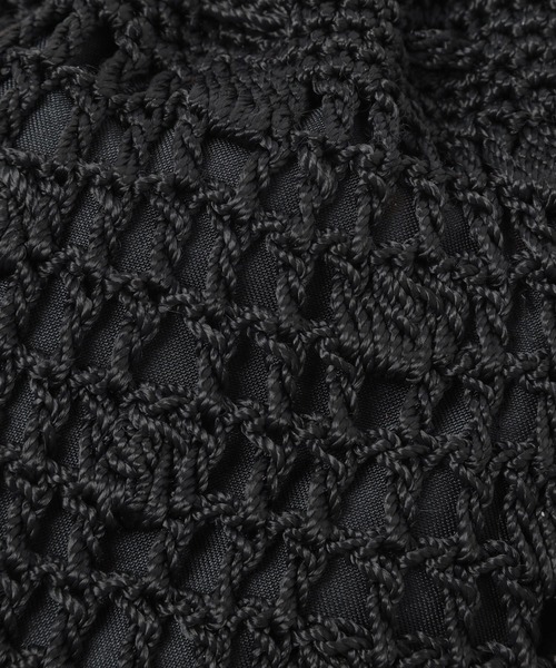 niko and...(ニコアンド)の「オリジナル巾着チェンジショルダーバッグ(ショルダーバッグ・レディース・ブラック/ホワイト系/イエロー・0)」の18枚目の写真