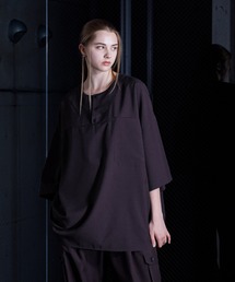 【VOAAOV】Summer Wool Like henry Neck Pullover