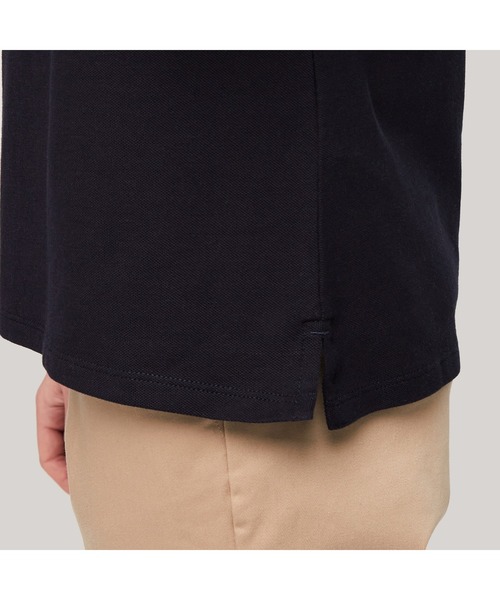 TOMMY HILFIGER（トミーヒルフィガー）の「【FUDGE掲載】オリンピックストライプレギュラーポロシャツ（ポロシャツ・レディース・ネイビー/ホワイト・MEDIUM/SMALL/X-SMALL）」の12枚目の写真