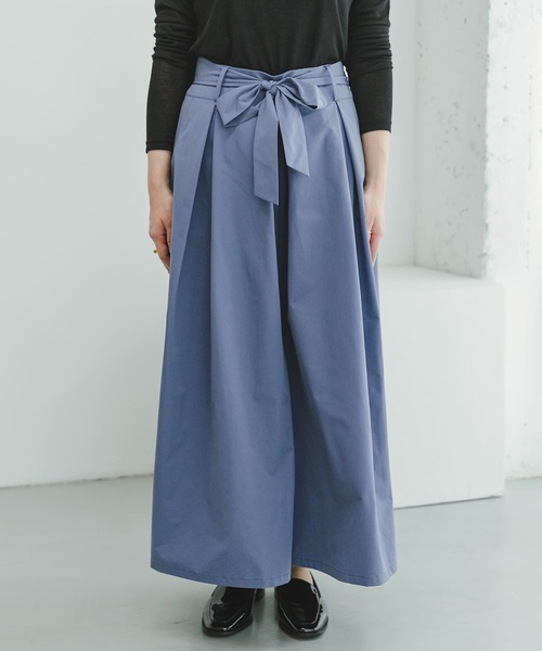 セール】『セットアップ対応』タックガウチョパンツ（その他パンツ