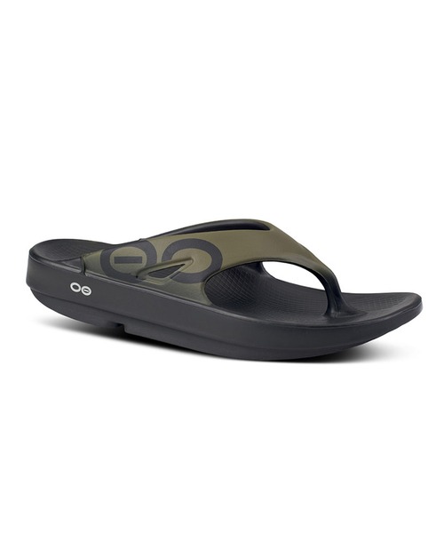 OOFOS（ウーフォス）の「OOFOS/ウーフォス OOriginal Sport リカバリーサンダル トング 2026春夏（サンダル・メンズ・ブラック/ダークオリーブ/ブラック系・6/7/8/9/10/11/5/4）」の13枚目の写真