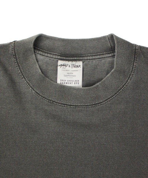 SHAKA(シャカ)の「SHAKA WEAR/シャカ ウェア ガーメントダイ ドロップ ショルダー Tee(Tシャツ/カットソー・メンズ・ホワイト/カーキ/ブラック/スミクロ・LARGE/MEDIUM/X-LARGE)」の15枚目の写真