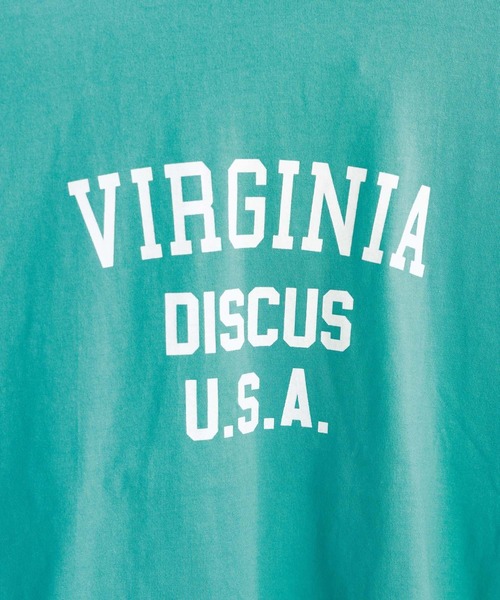 DISCUS ATHLETIC（ディスカス　アスレチック）の「DISCUS/ディスカス カレッジBIGTシャツ（Tシャツ/カットソー・レディース・イエロー/グリーン/ネイビー/レッド/ホワイト/ブラック・FREE）」の20枚目の写真