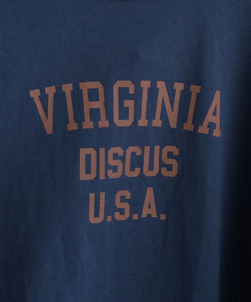 DISCUS ATHLETIC（ディスカス　アスレチック）の「DISCUS/ディスカス カレッジBIGTシャツ（Tシャツ/カットソー・レディース・イエロー/グリーン/ネイビー/レッド/ホワイト/ブラック・FREE）」の19枚目の写真