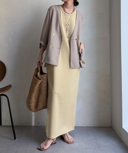 ブークレーダンボールタンクワンピース（ワンピース）｜DouDou