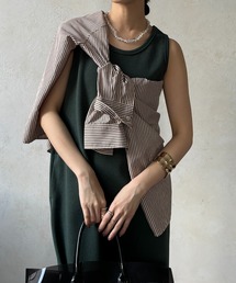 DouDou | ブークレーダンボールタンクワンピース(ワンピース)