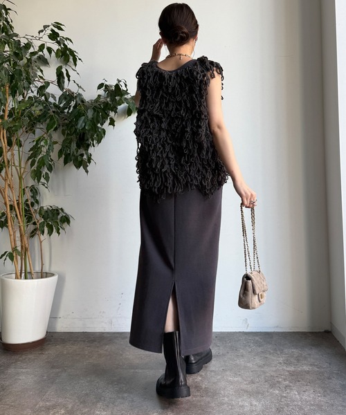 ブークレーダンボールタンクワンピース（ワンピース）｜DouDou