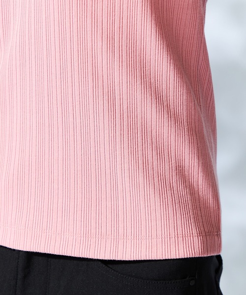 【WEB限定】ランダムテレコスキッパーポロシャツ（ポロシャツ）｜HIDEAWAYS NICOLE（ハイダウェイニコル）