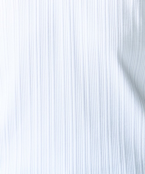 【WEB限定】ランダムテレコスキッパーポロシャツ（ポロシャツ）｜HIDEAWAYS NICOLE（ハイダウェイニコル）