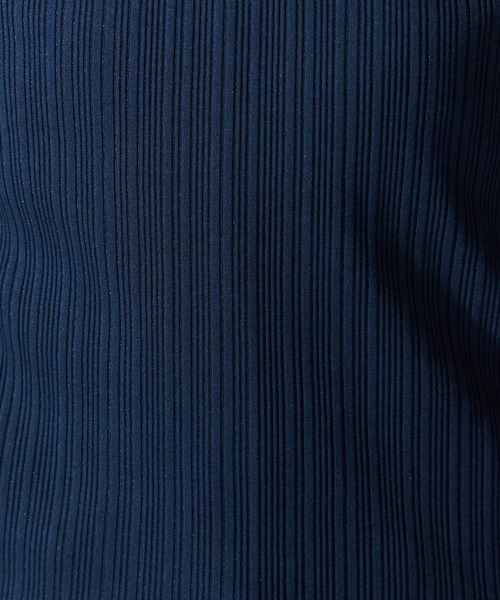 【WEB限定】ランダムテレコスキッパーポロシャツ（ポロシャツ）｜HIDEAWAYS NICOLE（ハイダウェイニコル）