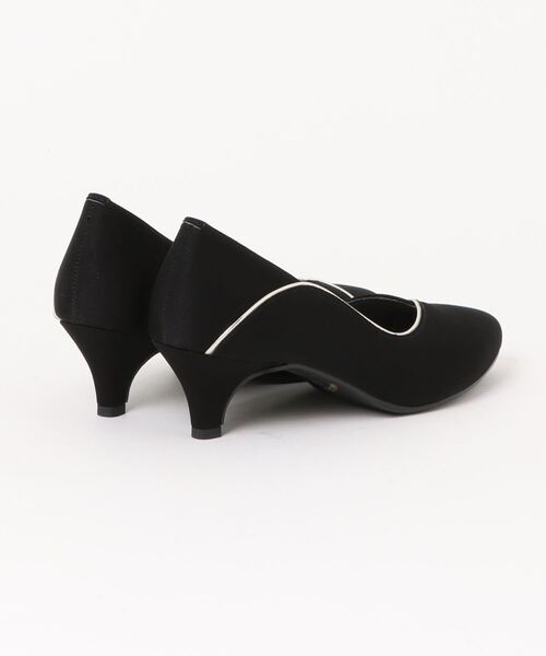 gather(ギャザー)の「【gather】 ライン切替パンプス(パンプス・レディース・ブラック/アイボリー・22.5cm/23.0cm/23.5cm/24.0cm/24.5cm)」の3枚目の写真