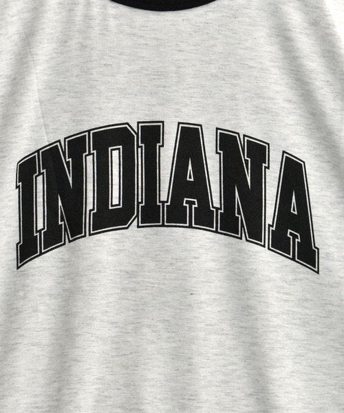 Starting Over（スターティングオーバー）の「raglan sleeve print  T-shirt/オーバーサイズ ラグランスリーブ プリント Tシャツ/リンガー プリント クルーネック 半袖Tシャツ（Tシャツ/カットソー・メンズ・サックスブルー/グレー系その他/ブラック/アッシュグレー/ブラック系その他/ホワイト/ホワイト系その他/ベージュ系その他/ベージュ/ブルー系その他/グレー系その他2/グレー系その他3/ホワイト系その他3/ホワイト系その他2・S/M/L/XL）」の15枚目の写真