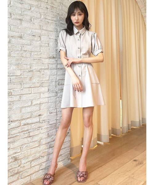 RESEXXY(リゼクシー)の「サテンリボンサンダル(サンダル・レディース・ブラック/ピンク・LARGE/MEDIUM/SMALL)」の12枚目の写真